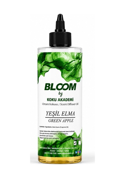 Bloom Yeşil Elma Makine Koku Kartuşu 220 ML