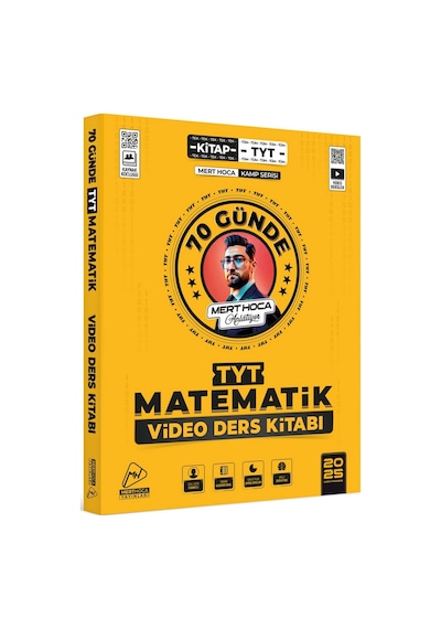 Mert Hoca 2025 Tyt 70 Günde Matematik Kampı Video Ders Kitabı