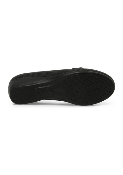Polaris 166755.bz6fx Siyah Kadın Loafer 000000000102239551 Siyah