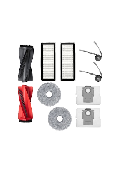 Roborock Qrevo Curv , Q Revo C , Qrevo C Pro İçin Yedek Fırça Hepa Filtre Mop Bezi Toz Torbası