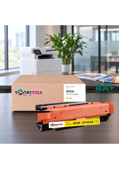 Hp 652a Cf322a Sarı Uyumlu Toner Aa Plus / Color Laserjet Enterprise M651 / Flow Mfp M680