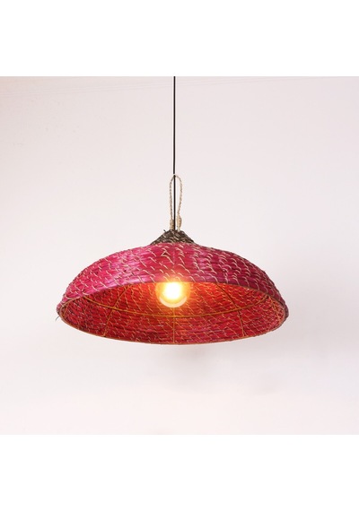 Mendong Berry Aydınlatma 60x27 Cm Pembe