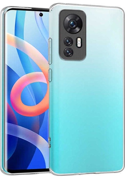 Xiaomi Mi 12 Kılıf Zore Süper Silikon Kapak Renksiz