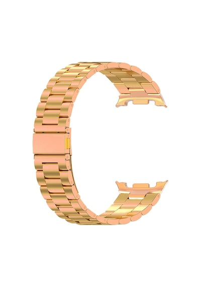 Galaxy Uyumlu Watch 8 Krd-04 Metal Kordon - Rose Gold