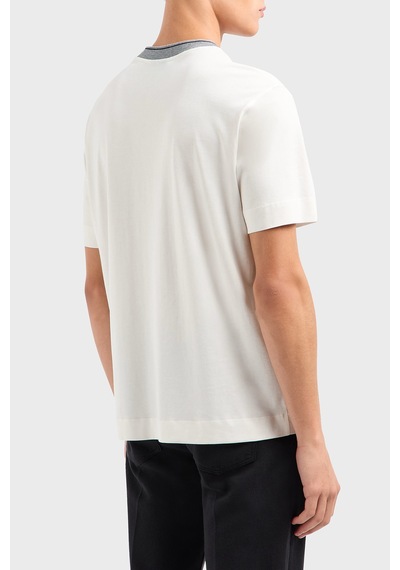 Emporio Armani Erkek T Shirt Em000853 Af12926 U0003 Beyaz Beyaz