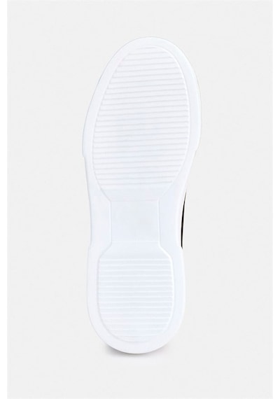 Süvari Siyah Gerçek Deri Bağcıklı Sneakers Say2001500026-s09