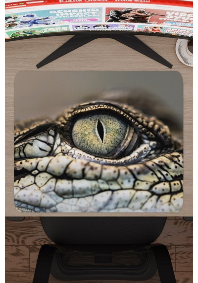 Timsah Kaymaz Dikişli Kauçuk Oyuncu Mousepad V2 - 48x40 Xl Gaming Mouse Pad Fare Altlığı