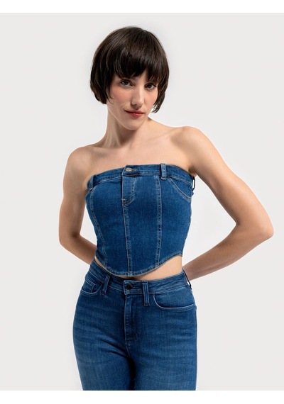LOFT Slim Fit Kadın Büstiyer Lf2036242 Q1.v1 Denim