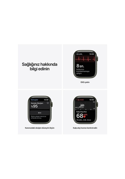 Watch 7 Series Uyumlu Uyumlu 44mm Akıllı Saat 2023 Yeni Seri Lacivert