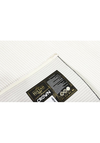 Crown 4010 Beyaz Seri Makine Dokuma Taban Modern Salon Halısı Sultan Halı-884 Gri - Antrasit