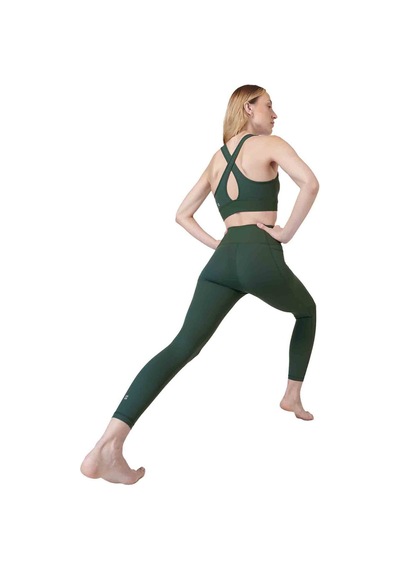 Sweaty Betty Summer Super Soft 7/8 Wrap Leg Yeşil