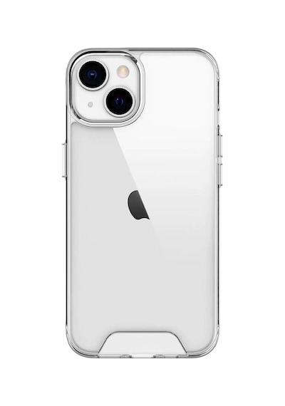 Apple Uyumlu iPhone 14 Plus Kılıf Space Seri Lux Silikon Şeffaf Kapak
