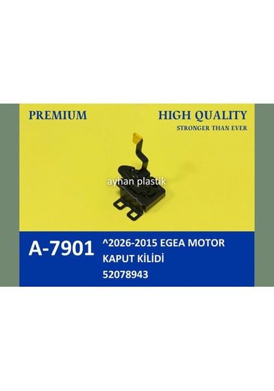 Motor - 744 - Kaput Kilidi Fıat - Dpmıx-hb - Egea 16-