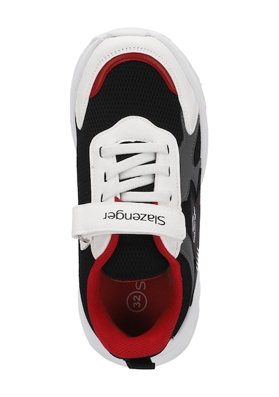 Slazenger KEMBA Çocuk Cırt Cırtlı Beyaz / Siyah Günlük Spor Ayakkabısı