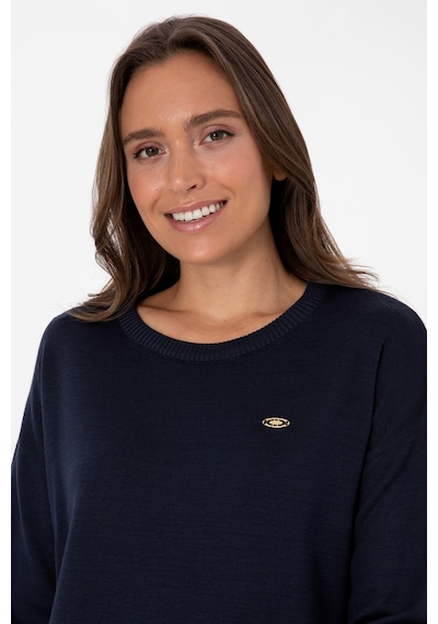 U.S. Polo Assn. Kadın Lacivert Bisiklet Yaka Kazak 50314598-VR033