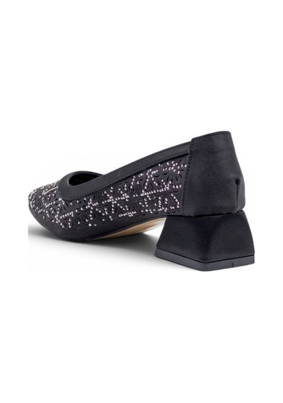 Shoes 0755 Taşlı Kadın Abiye siyah