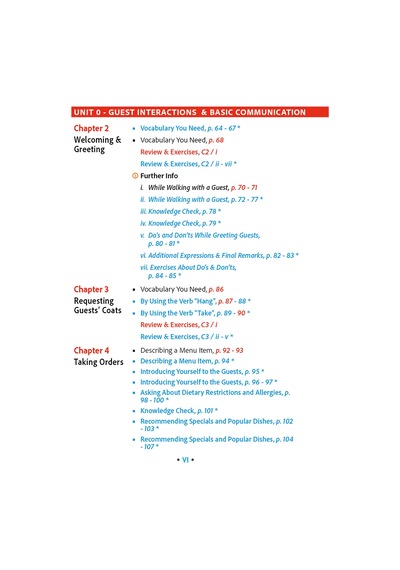 Practical English For Foodservice Professionals
