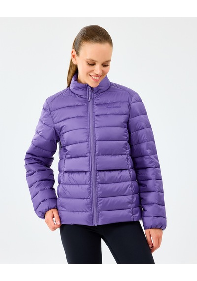 Skechers W Essential Outerwear Padded Jacket Kadın Mor Mont S231240-0277 Mor