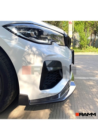 Bmw G20 M Paketi Ön Tampon Lip Parlak Karbon