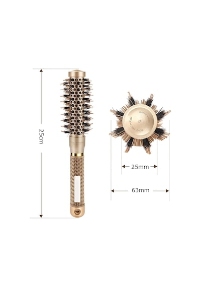 Valkyrie Nano Teknoloji Seramik + İyonik Termal Fön Fırçası 25 MM