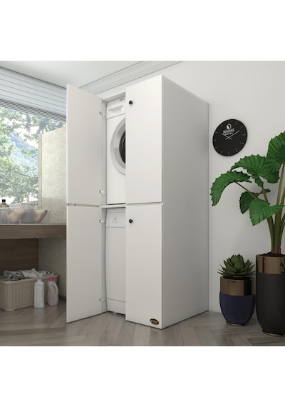 Kenzlife Çamaşır-Bulaşık Makinesi Dolabı Kapaklı Roksana Byz 180* Çok Renkli Kenzlife Çamaşır-Bulaşık Makinesi Dolabı Kapaklı Roksana Byz 180* Çok Renkli