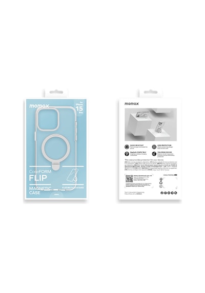Momax MAAP23MT Apple Uyumlu iPhone 15 Pro Flip Magsafe Kılıfı