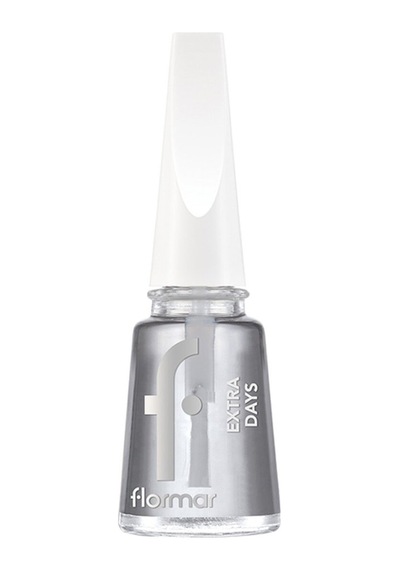 Flormar Extra Days Kalıcılığı Artıran Son Kat Tırnak Cilası - 000 Transparent - 4 Adet Tarı