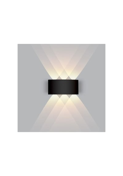 Cata Ct-8011 10 W Haiti Çift Yönlü Led Aplik Siyah