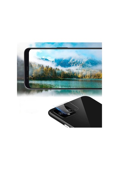 Google Pixel 4xl Tempered Kamera Koruyucu Kırılmaz Cam- 5775 Şeffaf