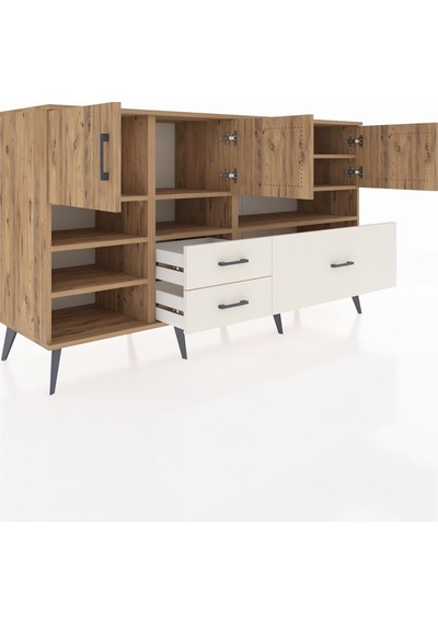 Kronos Konsol 8 Raflı 3 Çekmeceli 4 Kapaklı 176x59x99 Çam-çam/ayt Çam-çam/aytaşı Kronos Konsol 8 Raflı 3 Çekmeceli 4 Kapaklı 176x59x99 Çam-çam/ayt Çam-çam/aytaşı