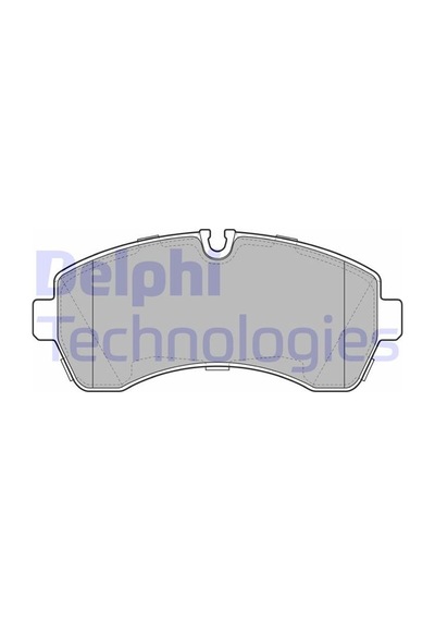 Delphi Ön Fren Balatası Sprinter B906 B907 B910 . Vw Crafter 30-35-50 Delphı Lp1981 A9104207700-2e0698151a