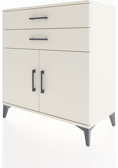 Hyperion Şifonyer 2 Çekmeceli 2 Kapaklı 88x44x96 Aytaşı-aytaşı Aytaşı