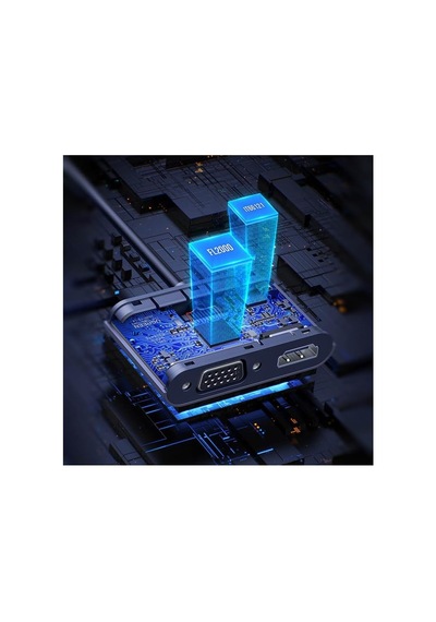 Usb 3.0 1080p 60hz Full Hd Hdmı Vga Dönüştürücü Adaptör