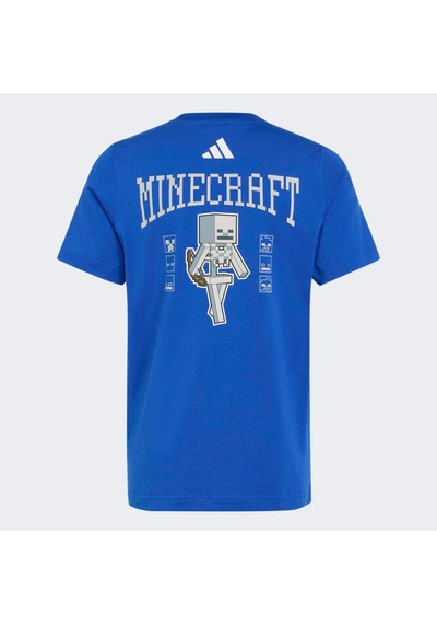 Adidas Minecraft Çocuk Mavi Tişört Kh3201