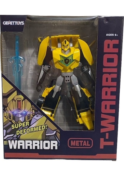 9 Adımda Dönüşen Robot 20 CM 9134