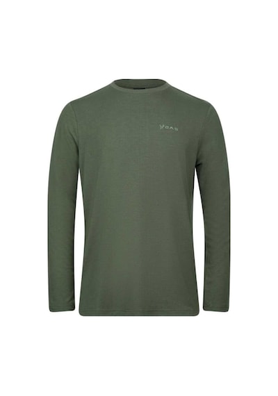 2as Vernon Erkek Uzun Kol Viloft T-shirt Haki 001