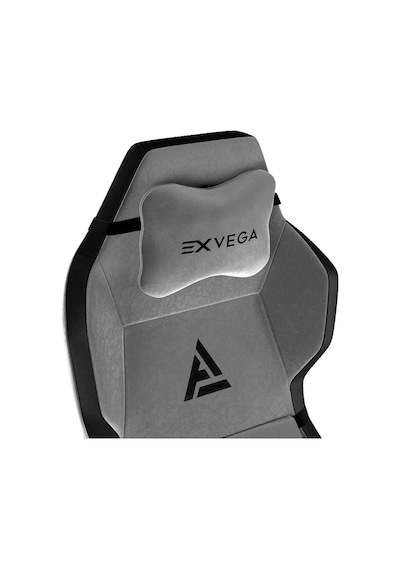Exvega Andromeda 2024 Premium Kumaş Masajlı Profesyonel Oyuncu Koltuğu Gri