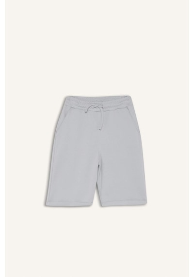 Defacto Erkek Çocuk Regular Fit Pike Şort G1388a825augr184 Gri