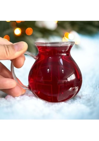 Orret Home Keyfi Ala 6'lı Borosilikat Cam Çay Bardağı Seti, 200ml Termisil Kupa, Şık Ve Dayanıklı, Çay Vakti İçin İdeal 6 Adet Sku: Smg8690010530752