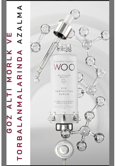 Woo Skin Expert Academy Göz Altı Torba, Halka Ve Morluk Karşıtı Serum 50 Ml