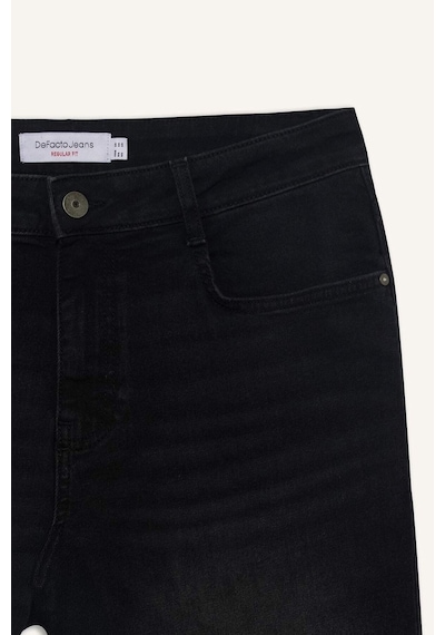 DeFacto Regular Fit Jean Bermuda Şort E5979AX25SMNM40