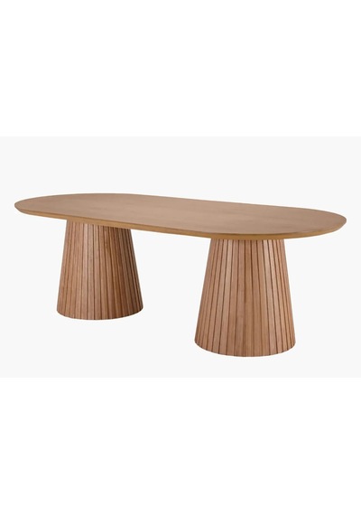 Bohenza Sabit Ahşap Yemek Masası 90x180 Natural