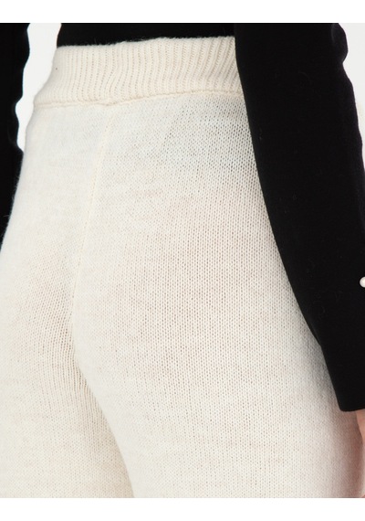 Pierre Cardin Kadın Ekru Pantolon Triko 50296235-vr019 Ekru