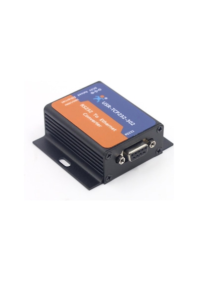 Usr-Tcp232-302 Rj45 Ethernet Tcp Ip - Rs232 Db9 Dönüştürücü