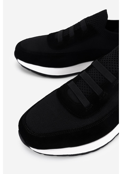 Valmenti Erkek Deri & Tekstil Siyah Sneakers & Spor Ayakkabı 1151 Val-tnc-4 Erk Ayk Y26 Sıyah