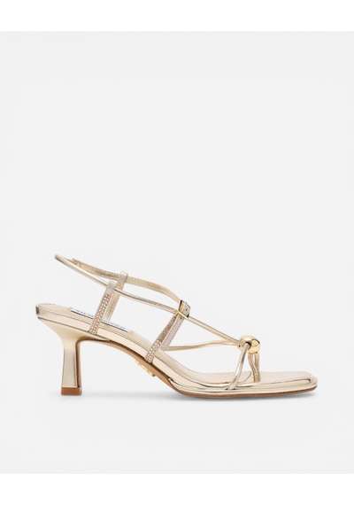 Steve Madden Jackpots-r Gold Kadın Sarı Topuklu Sandalet Jackpots-r