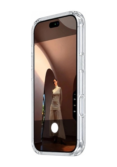 İphone 16 Pro Max Şeffaf Telefon Kılıfı Cep Kapağı Akıllı Kap Mobil Koruma çok renkli