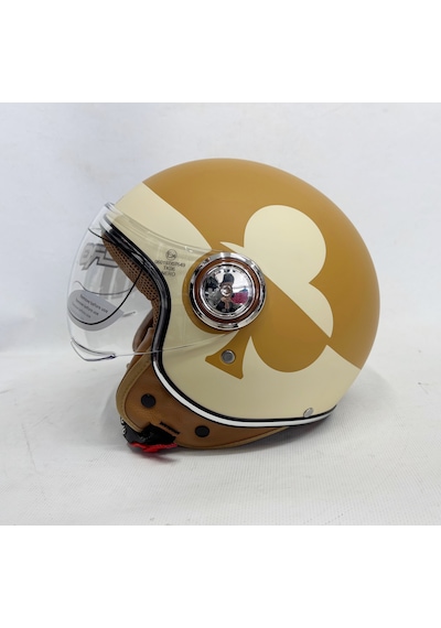 Nero Tk-06 Şefaf Vizörlü Yarım Açık Kask Mat K2
