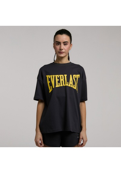 Everlast Ever Classics Wmn Oversize Gri Kadın T-shirt Tw0027 Gri
