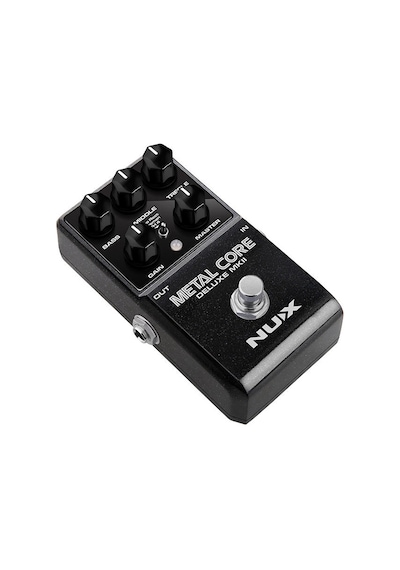 Nux Metal Core Deluxe Mkıı Profesyonel - Yüksek Gain Efekt Pedalı 3 Farklı Amfi Modeli Duo Rect, Fireman, Vh4 , Dahili Noise Gate, Usb İle Ir Yükleme Ölçüler: 122 X 72 X 47 Mm